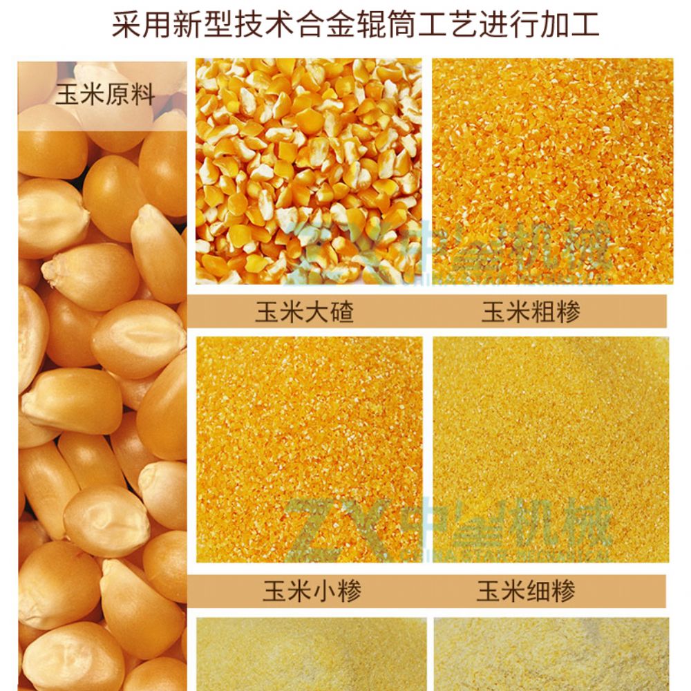 全自動玉米脫皮制糝機