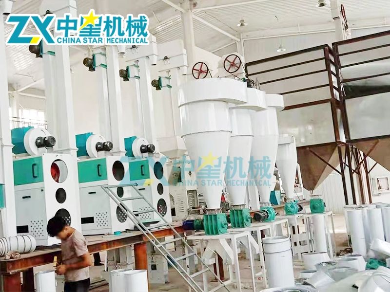 日產(chǎn)24噸新型藜麥去皂苷拋光成套設(shè)備
