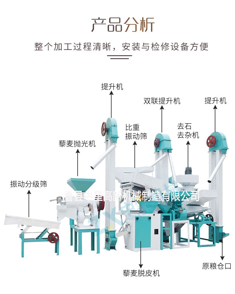 藜麥干法加工成套設(shè)備