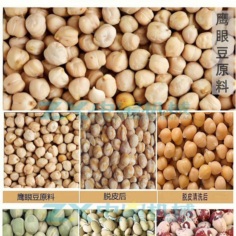 鷹嘴豆脫皮豆瓣一體機(jī)